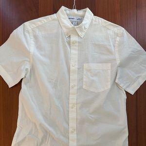 Old Navy Men's Slim Fit Short Sleeve Button Down Shirt Size:Small